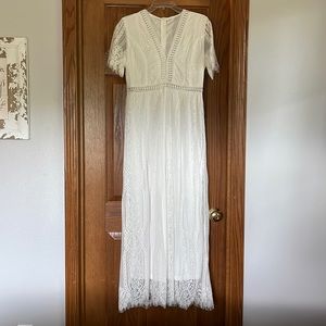White Lace Dress